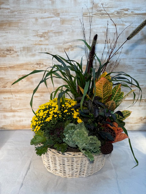 Autumn's Bountiful Planter