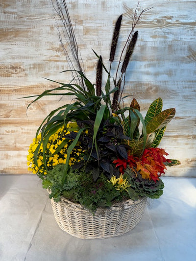 Autumn's Bountiful Planter