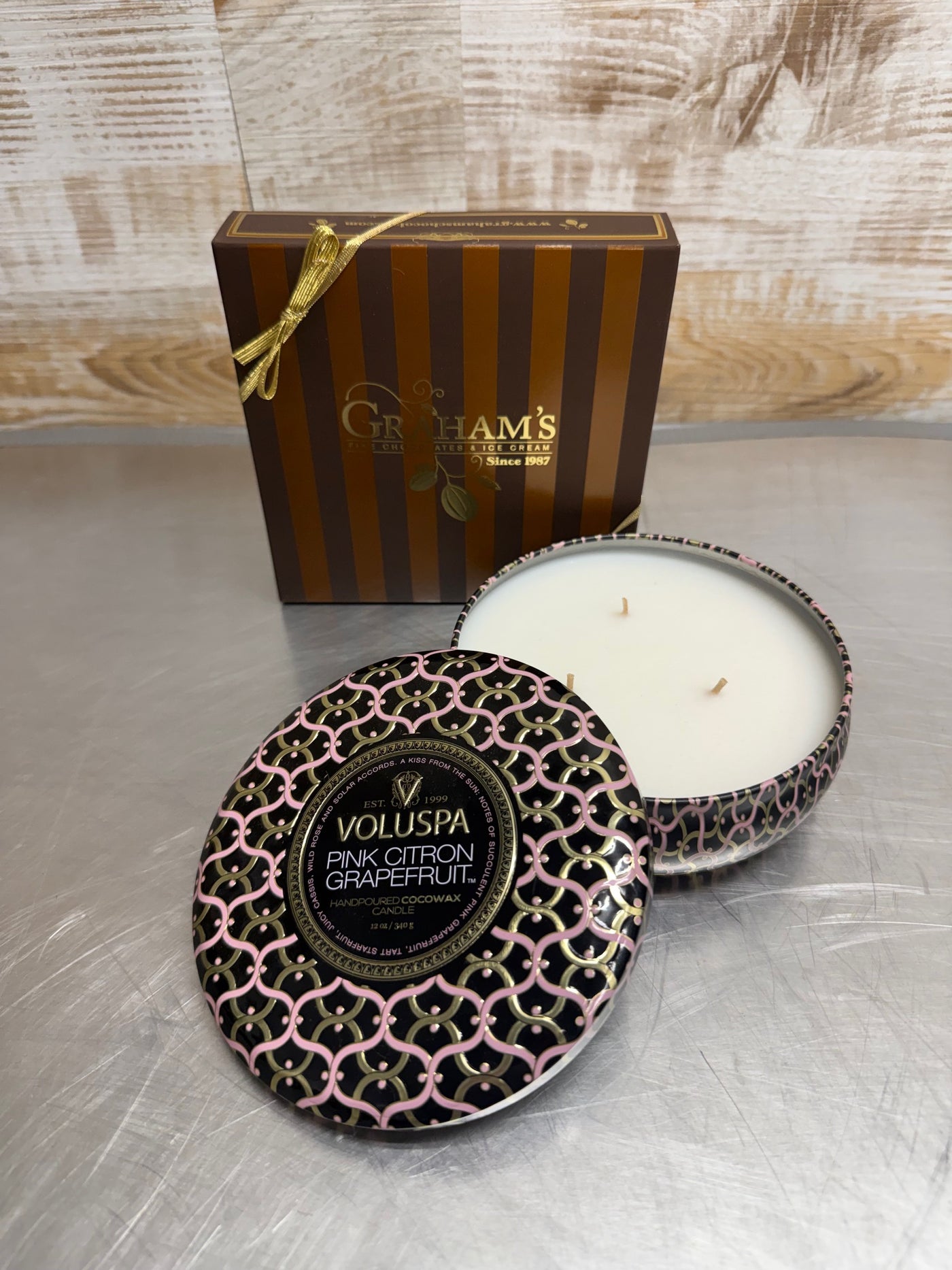 16 Pc.Grahams w/ Voluspa- Mediterranean Lemon