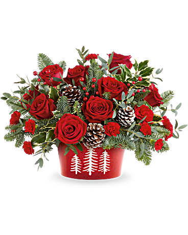 Teleflora's Winter Whimsy Centerpiece