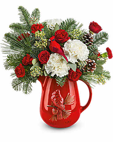 Teleflora's Scarlet Cardinal Bouquet