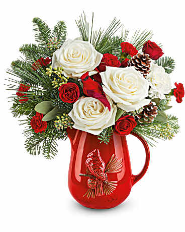 Teleflora's Scarlet Cardinal Bouquet