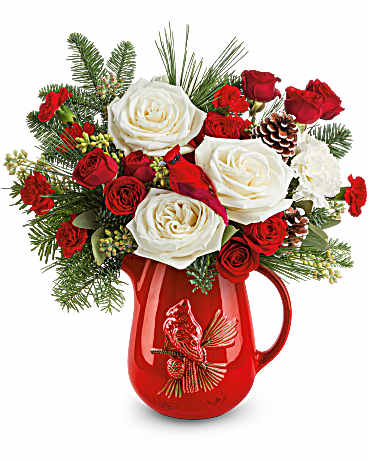Teleflora's Scarlet Cardinal Bouquet