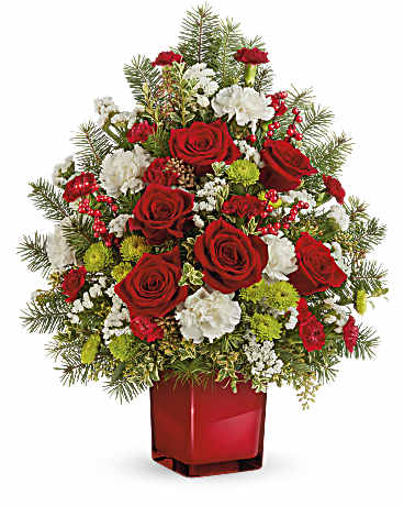 Teleflora's Radiant Winter Tree